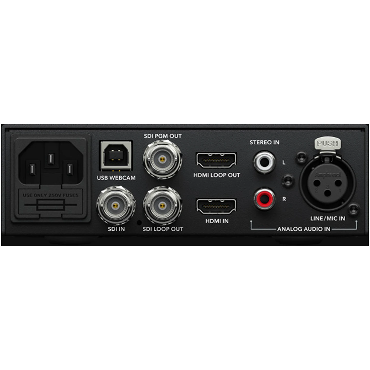 Blackmagic Design Web Presenter Rear